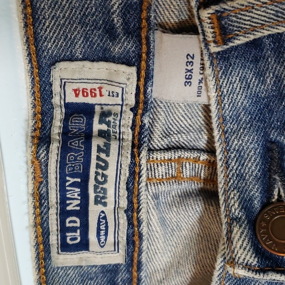 Men's Old Navy Regular Straight Leg size 36x32 jeans - Picture 3 of 5